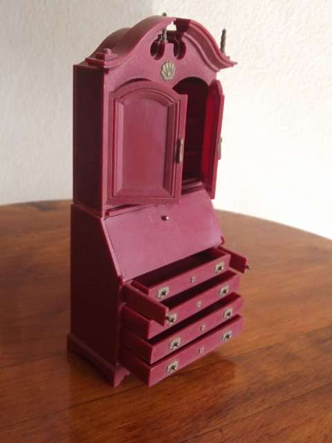 VINTAGE MARX DOLLHOUSE SECRETARY SLIGHT DAMAGE
