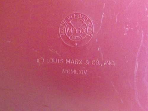 VINTAGE MARX DOLLHOUSE SECRETARY SLIGHT DAMAGE