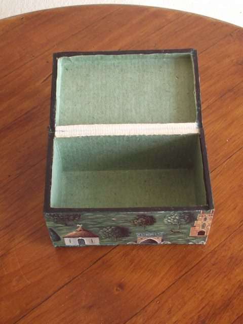 WOODEN DOLLHOUSE CHEST