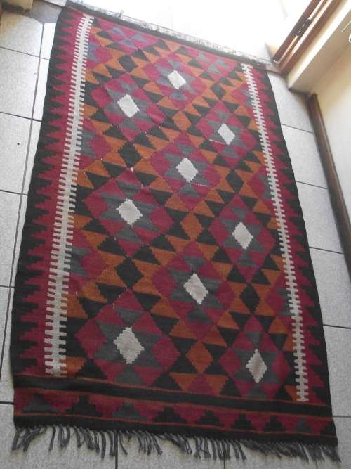 AWESOME HANDMADE KELIM CARPET IN A GREAT CONDITION