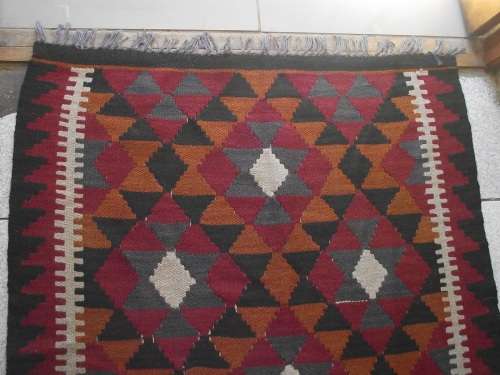 AWESOME HANDMADE KELIM CARPET IN A GREAT CONDITION