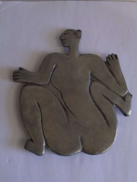 CARROL BOYES WOMAN DESIGN TRIVET/POT STAND