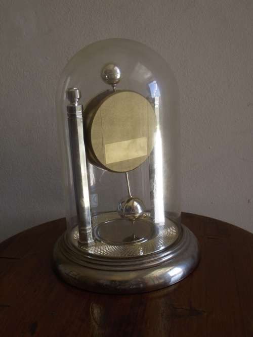 SEIKO BATTERY POWERED ANNIVERSARY CLOCK GLASS DOME