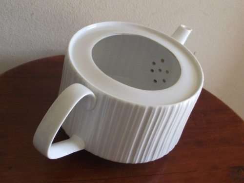 AMAZING ROSENTHAL RIBBED STUDIO-LINE TEA POT SIGNED ON LID