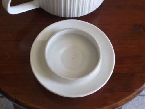 AMAZING ROSENTHAL RIBBED STUDIO-LINE TEA POT SIGNED ON LID