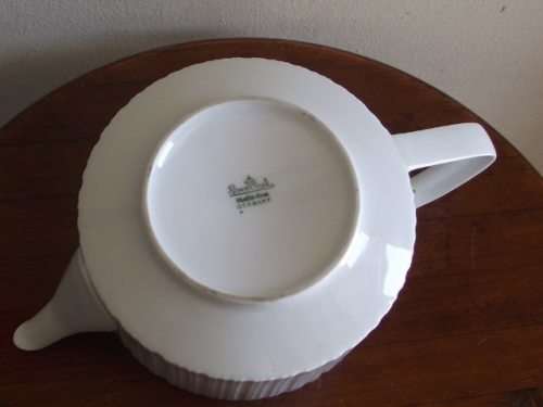 AMAZING ROSENTHAL RIBBED STUDIO-LINE TEA POT SIGNED ON LID