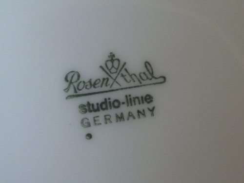 AMAZING ROSENTHAL RIBBED STUDIO-LINE TEA POT SIGNED ON LID