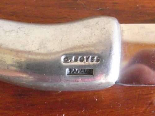 GORGEOUS CARROL BOYES BREAD KNIFE-WAVE