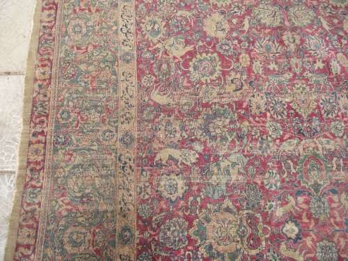 LARGE HAND WOVEN PERSIAN CARPET