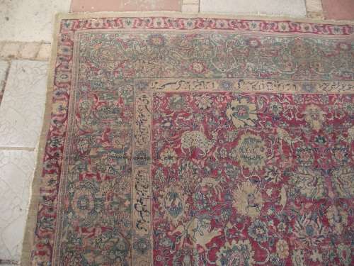 LARGE HAND WOVEN PERSIAN CARPET