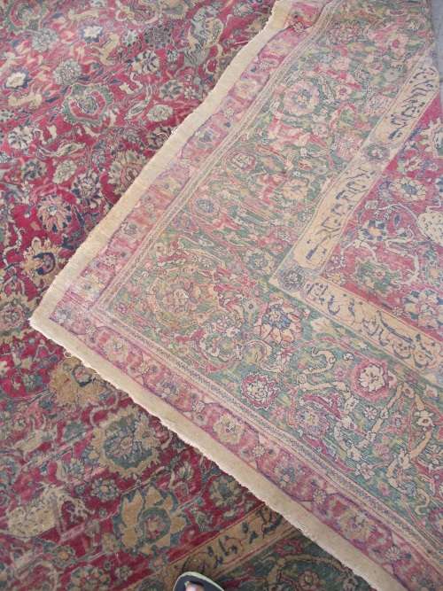 LARGE HAND WOVEN PERSIAN CARPET