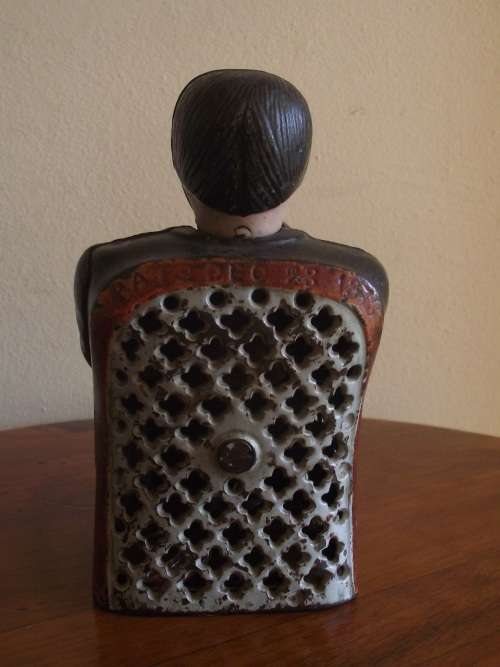 Antique Mechanical Tammany Bank Dated June 1875