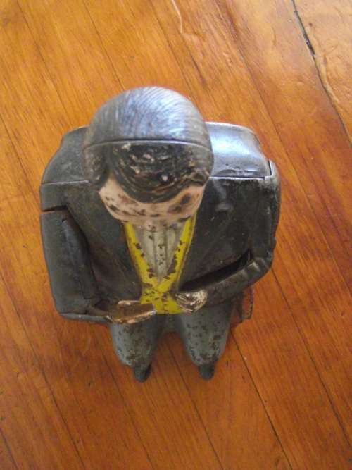 Antique Mechanical Tammany Bank Dated June 1875