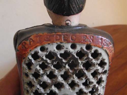 Antique Mechanical Tammany Bank Dated June 1875