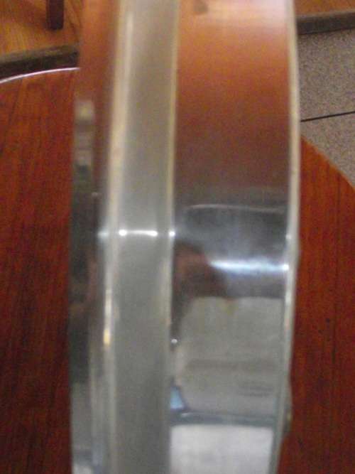 Carrol Boyes Pewter Clock, Black, Coil