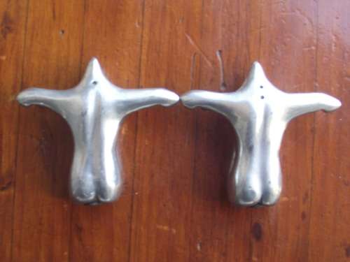 Carrol Boyes Salt & Pepper shakers MINUS THE STAND