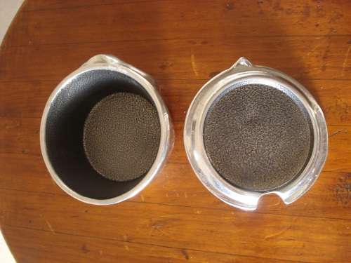 CARROL BOYES LIDDED SUGAR BOWL----SWIMMING MAN