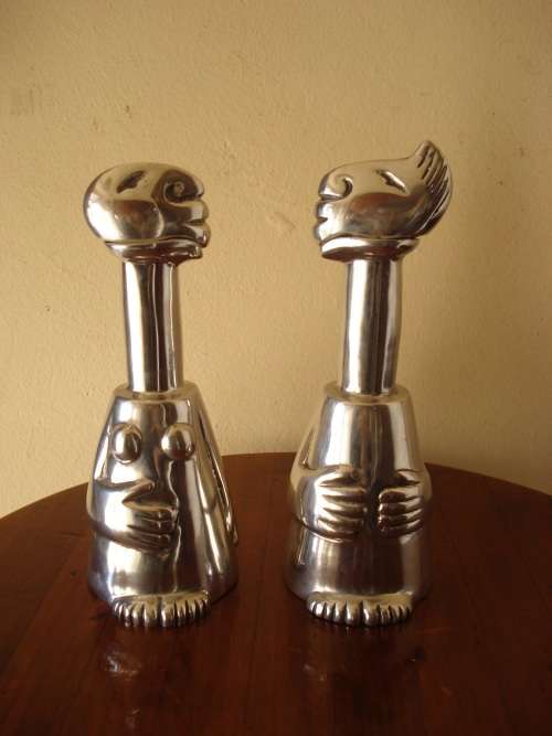 CARROL BOYES OIL AND VINEGAR SET MAN AND WOMAN