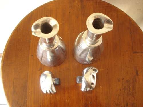 CARROL BOYES OIL AND VINEGAR SET MAN AND WOMAN