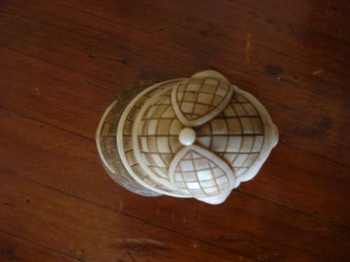 Collectable "Sherlock Holmes" figurine by John Biccard. Crushed marble. Heavy.