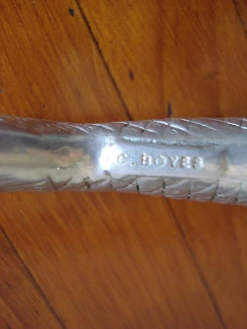 CARROL BOYES BREAD KNIFE --- FISH DESIGN