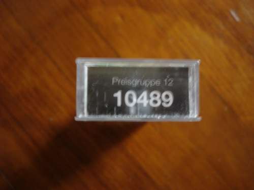 PREISER HO SCALE POLICE ON MOTOR BIKE --- 10489