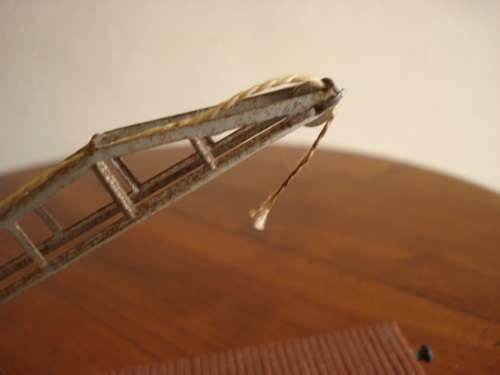 MARKLIN CRANE ON A LIMA WAGONS