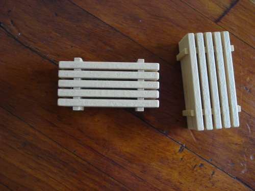 HO SCALE WOODEN PLANK LOAD