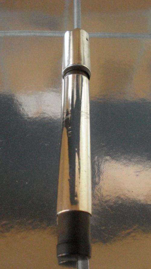 VINTAGE HALLMARKED SILVER SAFETY FOUNTAIN PEN