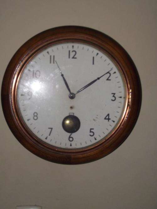 JUNGHANS STATION  STYLE WALL CLOCK