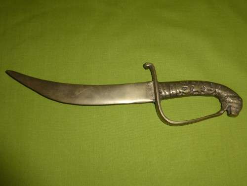 SOLID BRASS!!! Large Handmade Dagger (27cm)