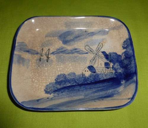 RARE!!! Antique Hand-Painted Dish