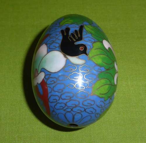CLOISONNE!!! Egg
