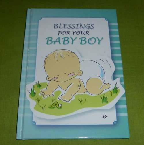 BABY SHOWER GIFT! Hard Cover! Blessings for your Baby Boy (NEW)