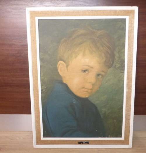 HUGE!!! FRAMED ARTWORK!!! (From Deceased Estate) 58,5cm x 79cm (ALFIE BY BRAGOLIN)