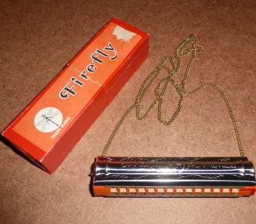 FIREFLY HARMONICA!!! In Original Box and in Excellent Condition