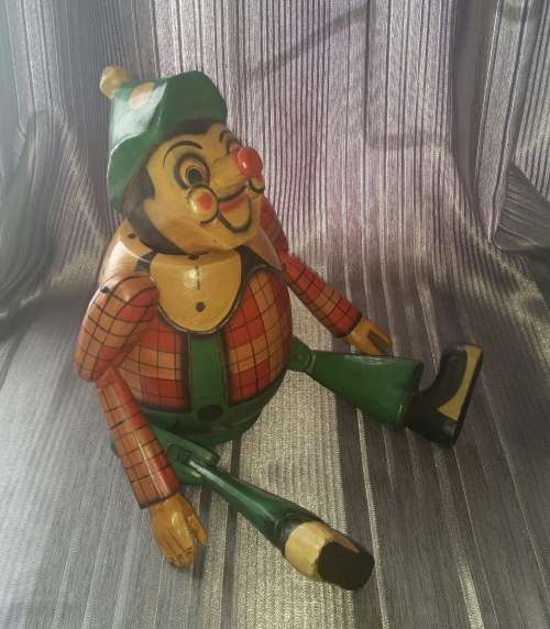 LARGE PINNOCHIO!!! Articulated Wooden Money Box