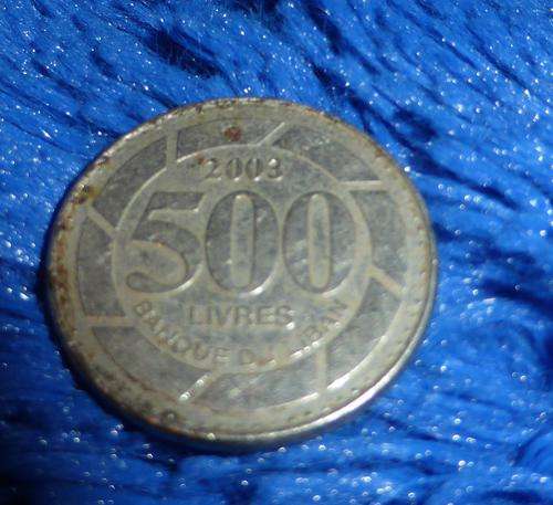 2003 - 500 LIVRES BANQUE DU LIBAN