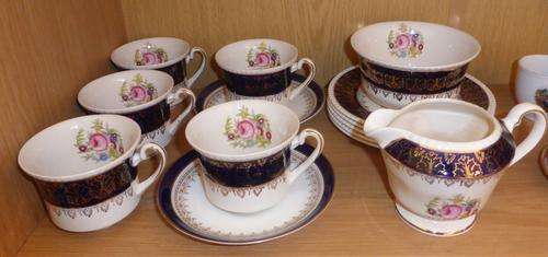 14x Pieces of Tea Set - SOLIAN WARE, SIMPSONS (POTTERS) LTD. COBRIDGE ENGLAND - Free Postage!