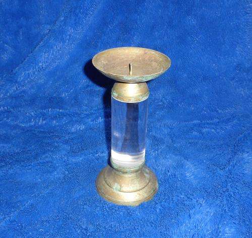 Old Large Brass Candle Stand