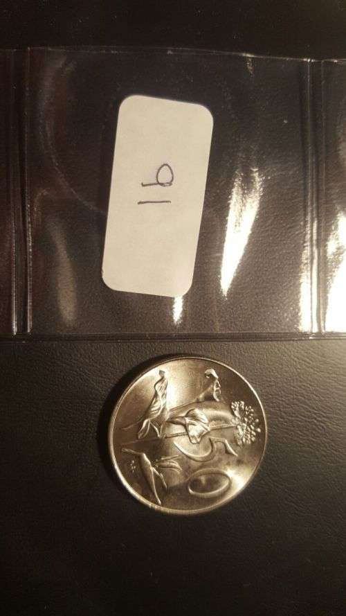 !!! WOW  STUNNING 1966 SOUTH-AFRICA  50 CENT !!!