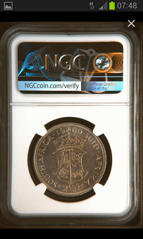 !!!!!1960 1960 1960 VERY VERY GOOD GRADE  2.5 SHILLING MS 63!!!!!STARTING CRAZY R1!!!!