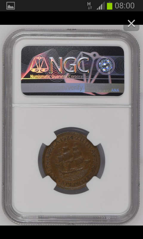 !!!!! VERY VERY HARD FIND GET YOUR 1924 HALF PENNY!!!!XF 45 BN GRADED BY NGC DONT WAIT TO LONG!!!