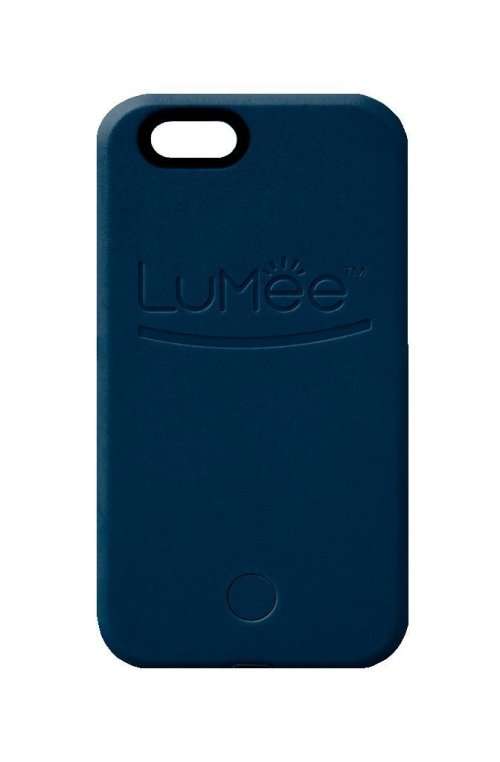 navy blue Illuminated selfie light cell phone case led light up for iphone 5/5s 6/6s 6plus/6s plus