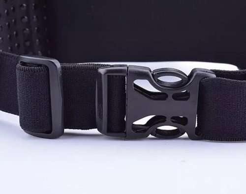 ROMIX® Lumbar Running Belt With 2 Water Bottles Holder-Polyamide Lycra Unisex Runners Waist Pack