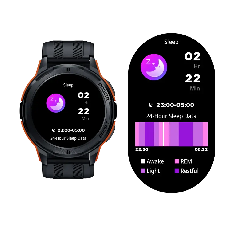 The Sentinel Indestructible Smart Watch - Orange