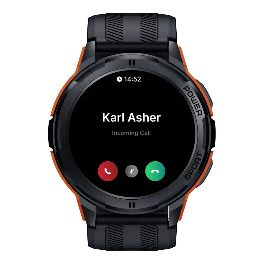 The Sentinel Indestructible Smart Watch - Orange