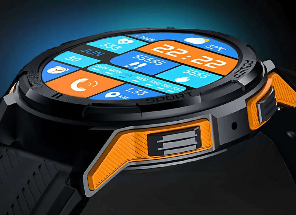 The Sentinel Indestructible Smart Watch - Orange