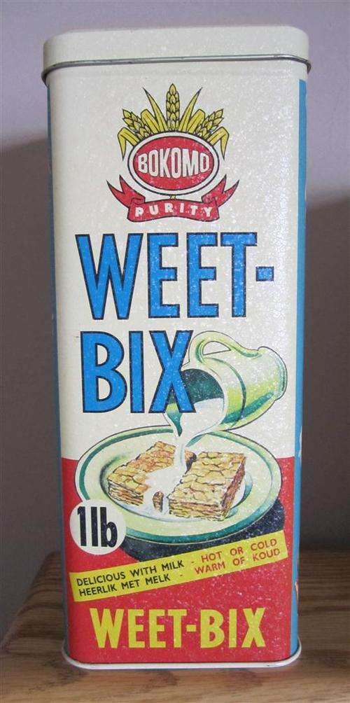 Weet-Bix vintage style 450g tin
