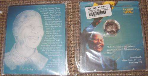 2000 Mandela  R5 coin in CD Case SEALED and unopened!
